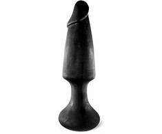All Black All Juodas Model 14 Intimate Plug 35 cm Flexible Juodas Design