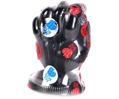 All Black All Juodas AB44 Intimate Plug 13 cm, Anatomical PVC, Juodas Finish