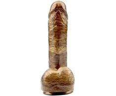 Darkmuscle Dildo realistinis varpos sėklidės siurbtukas 19 cm