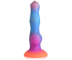 Xr Brands Creature Cocks Silicone Space Model Glow-in-the-Dark Fantasy Toy L