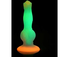 Xr Brands Creature Cocks Silicone Space Model Glow-in-the-Dark Fantasy Toy L