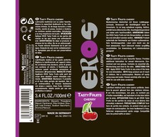 Eros Classic Line EROS Tasty Fruits Lubricant Cherry 100ml - Vanduo-Based Formula