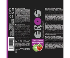 Eros Classic Line EROS Tasty Fruits Lubricant Kiwi-Strawberry 100ml, Vanduo-Based Formula
