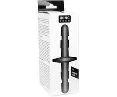 HUNG SYSTEM Double Plug Juodas - Modular Joining Connector 18 cm