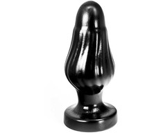 Hung System Corny Large Juodas Plug 22.5 cm x 9 cm Suction Base
