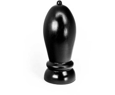 Hung System Rolling Intimate Plug 24cm Juodas Large Diameter 9.7cm