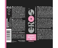 Eros Classic Line EROS Luxury Massage Gel Oriental 100ml - Silicone-Based, Aloe &amp; Vitamin E