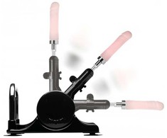 Xr Brands LoveBotz Robo Fuk Deluxe Adjustable Intimate Machine with Attachments