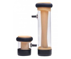 Xr Brands LoveBotz The Milker Automatic Suction Machine with Dual Cylinders, Juodas