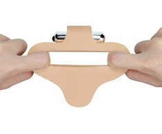Lovetoy Guminis dirželis su vibratoriumi, varpos atidarymas 16.5