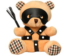 Xr Brands Oranžinis Master Series Burnt Oranžinis Bondage Bear Plush Toy 23cm