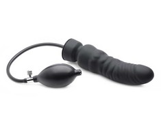 XR Brands Dick-Spand Inflatable Silicone Expansion Model - Juodas