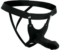 Xr Brands Master Series Hollow Silicone Strap-On Harness Light 10.1'' Adjustable