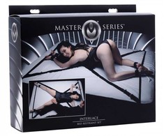 Xr Brands Master Series Interlace Adjustable Bed Restraint Set - Universal Fit
