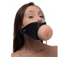 Xr Brands Pipedream Face Harness Gag with Anatomical Mouth Insert, Adjustable
