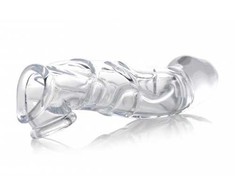 XR Brands Master Series Transparent Sleeve Extender 5 cm