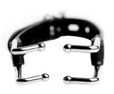XR Brands Master Series Adjustable Mouth Spreader Juodas 12.5" Strap