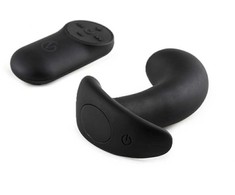 Dreamtoys VIRGITE PROSTATOS VIBRATORIUS SU NUOTOLINIO VALDYMO PULTU Juodas