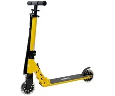 Paspirtukas Rideoo 120 City Geltona LED
