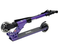 Paspirtukas Rideoo 120 City Violetinė LED