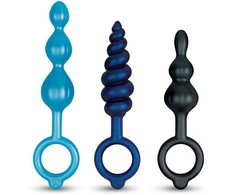 B-VIBE KAROLIUKŲ DILDOS RINKINYS