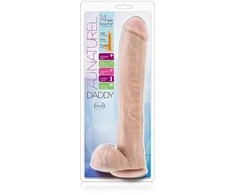 Blush Skaistalai AU NATUREL DADDY 14 INCH SENSA FEEL