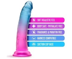 Dreamtoys Blush B JŪSŲ GRAŽUS DANGUUS 7 colių DILDO SAULĖLYDIS