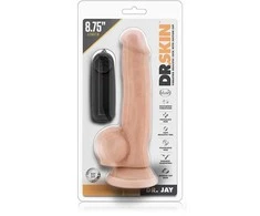 Blush DR. SKIN DR. JAY 8.75 VIBRUOJANTIS PENIS