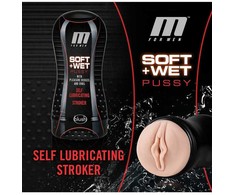 Blush M for Men Soft &amp; Wet Intimate Cup with Self-Lubricating System