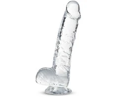 Dreamtoys Blush NATŪRALIAI JŪSŲ 6 colių KRISTALINIS DILDO DEIMANTAS