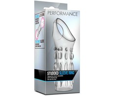 Blush Skaistalai PERFORMANCE SUDED SLEEVE RING CLEAR