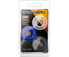 Blush Skaistalai STAY HARD DONU RINGS ASORTED