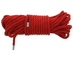 Dream Toys BLAZE DELUXE BONDAGE ROPE 10M Raudonas
