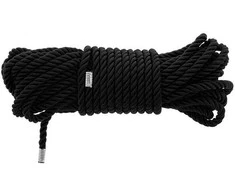Dream Toys BLAZE DELUXE BONDAGE ROPE 10M Juodas