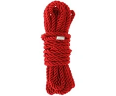 Dream Toys BLAZE DELUXE BONDAGE ROPE 5M Raudonas