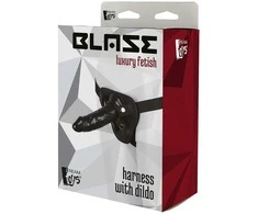 Dream Toys BLAZE DIRŽAI SU DILDO