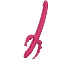 Dreamtoys BŪTINIAUSIAS MALONUMO VIBRATORIUS BET KUR, ROŽINIS