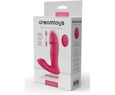 Dreamtoys ESSENTIALS AUKŠTYN IR ŽEMYN VIBRACIJA ROŽINĖ