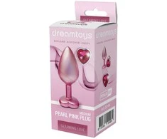 Dream Toys Blizgantis Love Pearl Rožinė Plug Analinis kištukas M