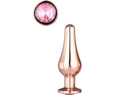 Dream Toys Blizganti meilė ROSE GOLD PLESURE PLUG S