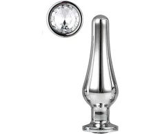 Dream Toys Blizgantis MEILĖS Sidabrinis PLESURE PLUG M