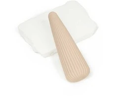 Dreamtoys NUDE ZINA KŪGIO FORMOS VIBRATORIUS - KELIONINIO DYDŽIO