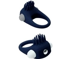 Dream Toys RINGS OF LOVE STIMU RING MĖLYNAS