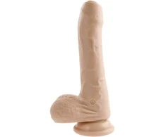 Dreamtoys EVOLVED PEEK A BOO VIBRUOJANTIS DILDO 8 COLIAI ŠVIESUS