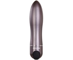 Evolved Travel Gasm Compact Bullet Vibrator Juodas Atsparus vandeniui USB
