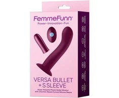 Femme Funn FEMMEFUNN VERSA KULKA SU S RANKOVE TAMSIA FUČSIJA