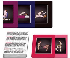 Kheper Games 50 Positions of Bondage Card Set - Creative Game for Couples