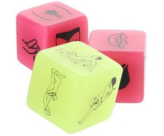 Kheper Games Glow-in-the-Dark Intimate Dice Set - Luminous Play