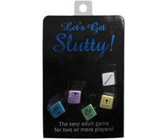 Kheper Games Metallic Dice Set for Social and Party Interaction, 5 pcs