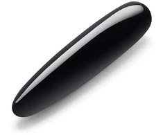 LE WAND CRYSTAL SLIM LAZDELĖ Juodas OBSIDIANAS